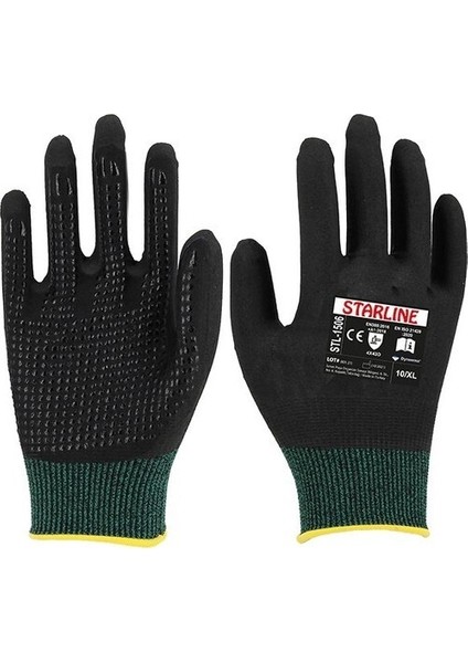 STL-1506 Köpük Nitril Eldiven No:9- (3çift)