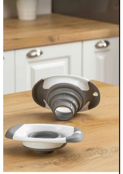 Miray Home Katlanabilir Akordiyon Silikon Kavanoz Hunisi