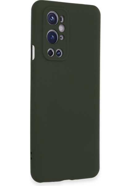 One Plus 9 Pro Kılıf Nano Içi Kadife Silikon - Koyu Yeşil 300099 fiyatları