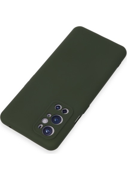 One Plus 9 Pro Kılıf Nano Içi Kadife Silikon - Koyu Yeşil 300099 modelleri