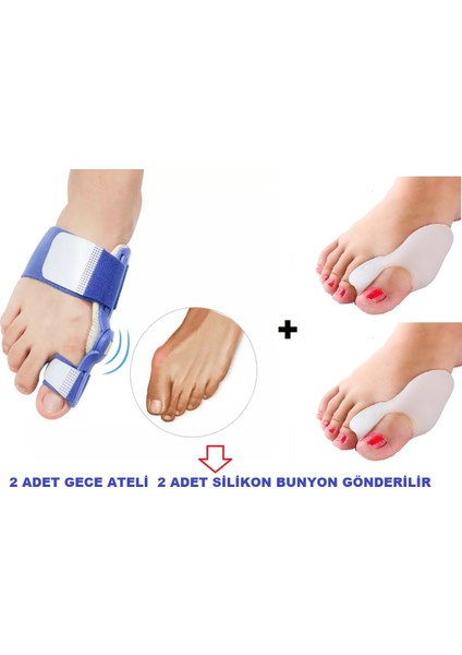 Baş Parmak Kemik Düzeltici Bunyon Set