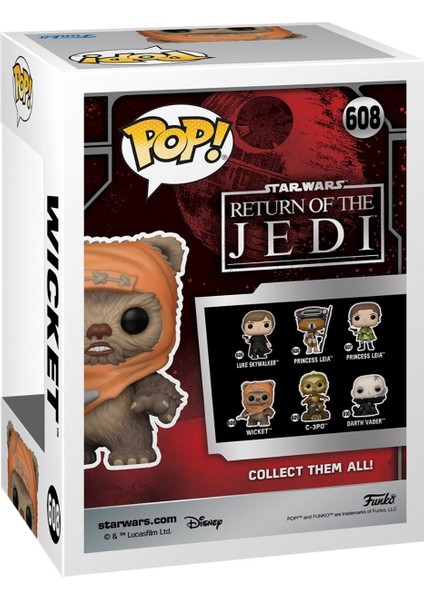 Pop Star Wars: Return Of The Jedi 40TH Anniversary Wicket modelleri