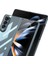 Samsung Galaxy Z Fold 4 Kılıf Kenarları Renkli Darbe Emici Katlanabilir Parlak Sert Şeffaf Kapak 5