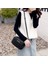 Siyah Mektup 2022 Püskül Küçük Askılı Çanta Kadınlar Için Trend Lingge Nakış Kamera Kadın Omuzdan Askili Çanta Moda Zincir Bayanlar Crossbody Çanta (Yurt Dışından) 5