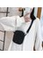 Beyaz F Kanvas Kadın Crossbody Çanta Trend 2022 Küçük Omuz Çantası Kore Düz Renk Öğrenci Telefonu Çantası Basit Alışveriş Fermuarlı Çanta (Yurt Dışından) 3