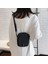 Beyaz F Kanvas Kadın Crossbody Çanta Trend 2022 Küçük Omuz Çantası Kore Düz Renk Öğrenci Telefonu Çantası Basit Alışveriş Fermuarlı Çanta (Yurt Dışından) 4
