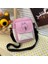 Pembe D Kanvas Kadın Crossbody Çanta Trendi 2022 Küçük Omuz Çantası Kore Düz Renk Öğrenci Telefonu Çantası Basit Alışveriş Fermuarlı Çanta (Yurt Dışından) 1