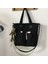 Bej Hiçbir Kolye Su Geçirmez Oxford Büyük Kapasiteli Tuval Kız Omuz El Kova Çanta Sepet Kadın Kadınlar Için Crossbody Çanta Rahat Tote Çantalar (Yurt Dışından) 2