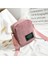 Kırmızı Yeni Moda Güzel Kadın Bayanlar Çanta Mini Tek Omuz Askılı Çanta Kadife Satchel Tote Çanta Telefonu Çanta (Yurt Dışından) 1