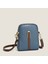 Gök Mavisi 2022 Moda Gerçek Dana Kız Çanta Telefon Kılıfı Hakiki Deri Omuz Çantaları Kadın Minimalist Düz Renk Mini Crossbody Çanta (Yurt Dışından) 3