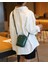 Yeşil Deri Kadın Cep Telefonu Çantası Tek Omuz Messenger Çanta Moda Tüm Maç Yağ Balmumu Dana Rahat Crossbody Küçük Çanta (Yurt Dışından) 3