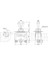 IC-153A Toggle Switch 3p Off-Mom Ø12MM 2