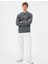 K24 4Wam70043Mk 931 Antrasit Erkek Pamuk Sweatshirt 2