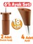 Clara 6'lı Set Mobilya Koltuk Kanepe Baza Yatak Tv Ünite Destek Ayağı 18 Cm Ayakları Kahverengi 1