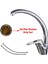 Kuğu Mix Banyo Lavabo Musluğu Eyve Sıcak Soğuk Çift Su Girişli Çeşmesi Bataryası 22 cm 2