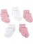 5'li Bambu Yenidoğan Bebek Çorap I Pinky I Kız Erkek Bebek Çorabı 2
