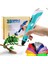 Mavi Renk 3D Pen Kalem Yazıcı ve 50 Metre Pla Filament (10 Renk x 5 Metre) 3