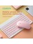 Bluetooth Kablosuz Klavye Fare Rus Fransız Portekizce Ispanyolca Korece Android Ios Windows Telefon Tablet iPad Air Pro Pad (Yurt Dışından) 3