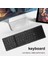 B089T Taşınabilir Mini Üç Katlanır Bluetooth Klavye 64 Tuşlar Ios Android iPad Tablet Telefon Için Kablosuz Katlanabilir Touchpad Tuş Takımı (Yurt Dışından) 2