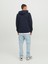 Jack & Jones Jcodust Sweat Hood Sn Erkek Lacivert Sweatshirt 12240214-Navy 3