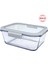 Fika Glace Cam Saklama Kabı Gri 1900 ml 1