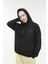 Basic Hoodie 3pr Siyah Kadın Sweatshirt 17SN80 101398980 5