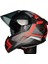 Motosiklet Sertfikalı Güneş Vizörlü Kask Full Face Motor Kaskı Kaskı 3