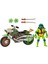 Tmnt Araçlar ve Figürler Ninja Kick Cycle With Leonardo 83430 4