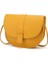 Siyah Küçük Kadın Çanta Kabuk Omuz Askılı Çanta Pu Deri Moda Katı Sarı Siyah Crossbody Çanta Bolsas Bayanlar Telefon Çanta (Yurt Dışından) 2
