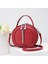 Şarap Kırmızısı Bir Tasarımcı Deri Yuvarlak Püskül Tote Çanta Kadın Çanta Omuz Çantaları Lüks Çantalar Crossbody Çanta Çanta Сумки Для Женщин Bolsa (Yurt Dışından) 5