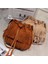 Kahverengi Moda Retro Sahte Süet Saçak Kadın Postacı Çantası Tote Yeni Çanta Püskül Omuz Çantaları Crossbody Çanta Püskül Kova (Yurt Dışından) 4