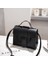 Siyah Casual Kadın Çantası Küçük Deri Crossbody Çanta 2023 Tasarım Kadın Pu Deri Çanta Tote Omuz Çantaları Messenger Bolso Mujer (Yurt Dışından) 1