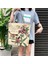Butterflybird Taze Kelebek Baskılı Tote Çanta Kadınlar Için Keten Faric Çanta Bayanlar Omuz Çantası Açık Rahat Tote Katlanabilir Alışveriş Çantası (Yurt Dışından) 3