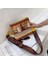 Sarı Kadın Etnik Stil Omuz Çantası Ayarlanabilir Askılı Alacalı Renk Fringe Dekorlu Fanny Paketi Rahat Crossbody Askılı Çantalar (Yurt Dışından) 5