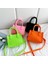 Turuncu Kadınlar Taşınabilir Omuz Mesaj Çantası Saf Keçe Mini Çanta Tote Çanta Kadın Crossbody Çanta Lüks Tasarım Çanta Shopper Tote Çanta (Yurt Dışından) 2