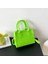 Yeşil Kadınlar Taşınabilir Omuz Mesaj Çantası Saf Keçe Mini Çanta Tote Çanta Kadın Crossbody Çanta Lüks Tasarım Çanta Shopper Tote Çanta (Yurt Dışından) 1