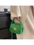 Pembe Yeşil Kadın Omuz Çantaları Kadınlar Için Lüks Pu Deri Crossbody Çanta Küçük Flap Messenger Çanta Tüm Maç Tasarım Bayan Çanta (Yurt Dışından) 2