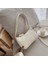 Kadınlar Için Beyaz Retro Tote Çanta 2023 Trendy Vintage Çanta Kadın Küçük Subaxillary Çantalar Rahat Retro Mini Omuz Çantası Mini Çanta (Yurt Dışından) 1
