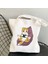 STD249-3 Kedi Köpekbalığı Tasarımcı Alışveriş Çantası Siyah Tote Çanta Shopper Shoper Çanta Çanta Tote Yeniden Kullanılabilir Net Eko Çanta Öğretmen Öğrenciler Hediye (Yurt Dışından) 5