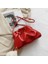 Kırmızı Lüks Altın Bulut Çanta Kadınlar Için Deri Hobos Retro Bulut Crossbody Çanta Küçük Telefon Çanta Tasarım Debriyaj Klip Çanta Kadın Bolsa (Yurt Dışından) 1