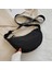 Kadın Çantaları Için Siyah Naylon Crossbody Çanta Omuz Çantaları Fermuar Düz Renk Hobos Çanta Bayanlar Küçük Basit Koltukaltı Messenger Çanta (Yurt Dışından) 2