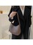 Haki 2022 Pu Katı Deri Omuz Çantaları Kadınlar Için Moda Kadın Çanta Rahat Bayanlar Crossbody Çanta Vintage Postacı Çantası Kadın (Yurt Dışından) 2