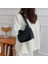 Haki 2022 Pu Katı Deri Omuz Çantaları Kadınlar Için Moda Kadın Çanta Rahat Bayanlar Crossbody Çanta Vintage Postacı Çantası Kadın (Yurt Dışından) 3