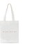 White-B Kadın Çantası Rahat Büyük Kapasiteli Omuz Çantaları Shopper Tuval Mektubu Moda Harajuku Baskı Shopper Çanta (Yurt Dışından) 1