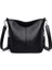 Siyah Yumuşak Pu Deri El Kadınlar Için Crossbody Çanta Lüks Çanta Kadın Rahat Omuz Çantası Tasarımcı Tote Çanta Crossbody Çanta (Yurt Dışından) 1