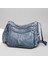 Mavi Kadın Çanta Omuz Çantası Yıkanmış Deri Çanta Vintage Omuz Crossbody Yeni Trend Klasik Messenger Paketi Kahverengi Retro Hobos (Yurt Dışından) 2