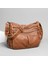 Mavi Kadın Çanta Omuz Çantası Yıkanmış Deri Çanta Vintage Omuz Crossbody Yeni Trend Klasik Messenger Paketi Kahverengi Retro Hobos (Yurt Dışından) 3