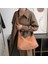 Kahverengi Lüks Tasarımcı Çanta Bez Kadın Çanta Büyük Kapasiteli Omuz Çantaları Markalar Kadınlar Için Yumuşak Pu Shopper Çantalar Crossbody Çanta (Yurt Dışından) 1
