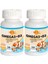 Omega 3 Balık Yağı Vitamin D3 Vitamini 2 x 100 Softgel Portakal Aromalı 1