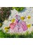 Taş Desen Organik Pamuk Peştemal Gri Fuşya 180X80 2